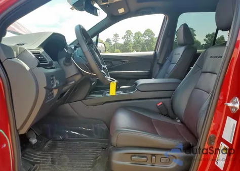 2024 Honda Ridgeline Black Edition z USA, uszkodzony, nr VIN 5FPYK3F87RB014589